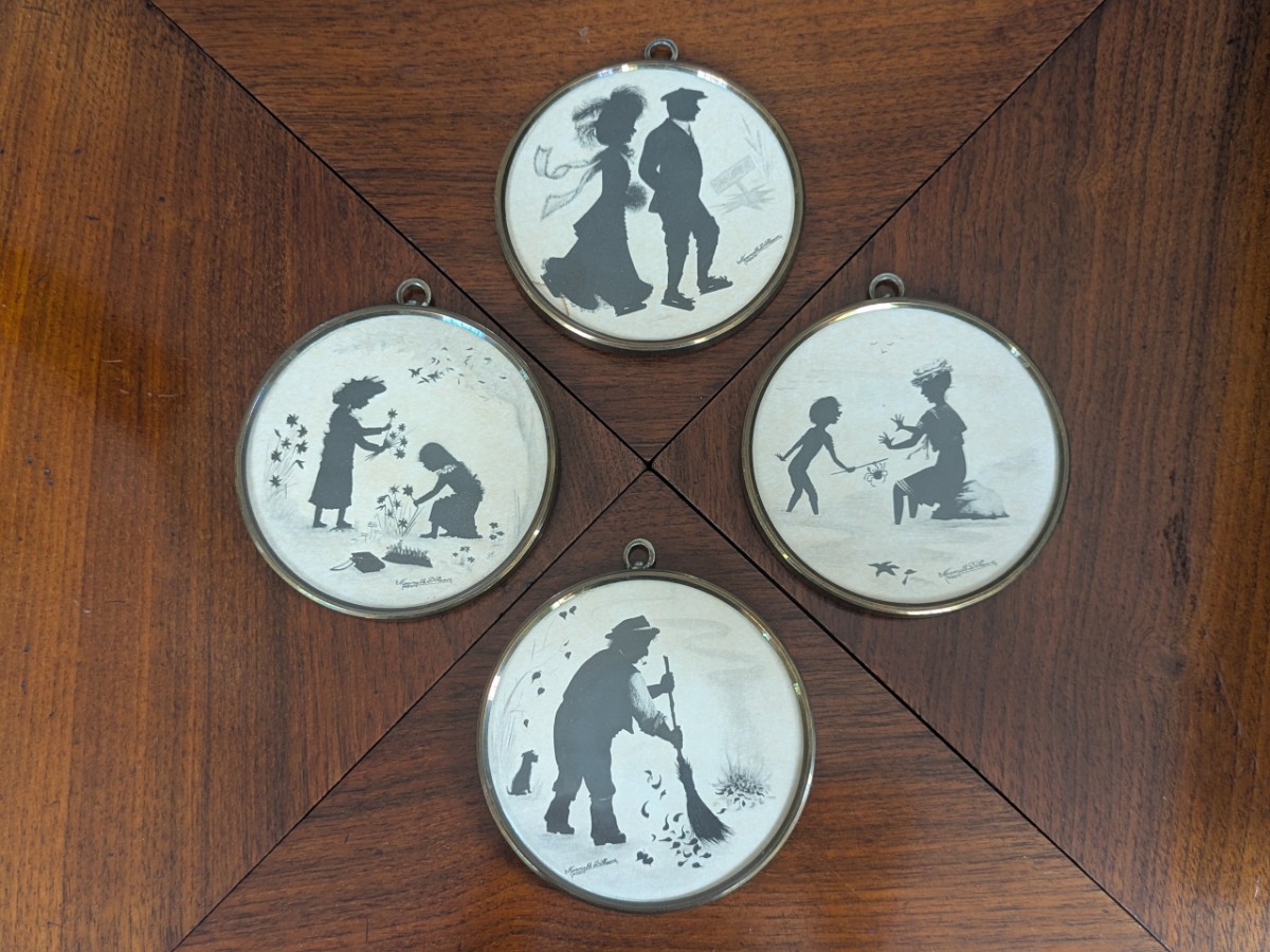 Marcelle D Shears - Four Edwardian Silhouettes